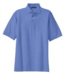 Port Authority Pique Knit Sport Shirts in Blueberry