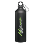 Aluminum Water Bottle Matte Black