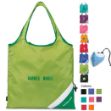 Custom Folding Tote Bags, Latitudes Foldaway Shopper Totes