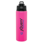 Neon Pink h2go Surge 28 oz Customized with your Logo by Logoboss