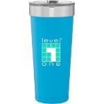 Polar Vacuum Insulated Travel Mug - 20.9 oz in Matte Aqua Blue