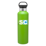 Matte Lime h2go Ascent Bottles customized with your logo by Logoboss