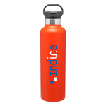 Matte Orange h2go Ascent Bottles customized with your logo by Logoboss