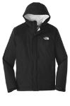 Black The North Face® DryVent™ Rain Jacket embroidered with your logo by Logoboss