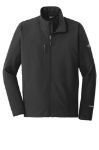 Black The North Face® Tech Stretch Soft Shell Jacket customized with your logo by Logoboss