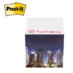 Picture of Custom Printed Post-it Note Cube 2-3⁄4" x 2-3⁄4" x 2-3⁄4"