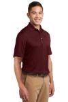 Sport-Tek Dri-Mesh Polo. K469 Maroon