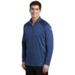 Nike Therma-FIT 1-2-Zip Fleece. NKAH6254 Gym Bl-Gym Bl