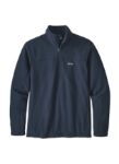Patagonia Men's Micro D Quarter-Zip in New Navy