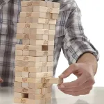 Jenga Desktop Custom Logo Playing