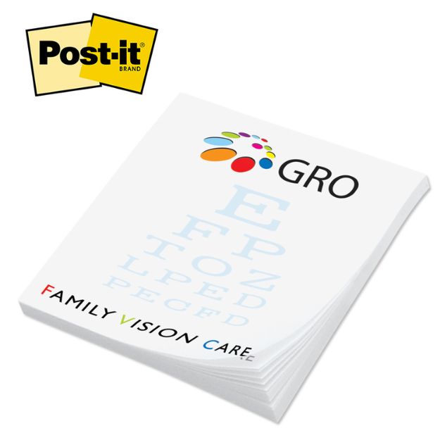 Post-it® Custom Printed Note Pad — 2-3/4" x 3" - 50 Sheets