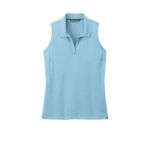TravisMathew Women's Coto Performance Sleeveless Polo TM1WX001 BrillBluHt