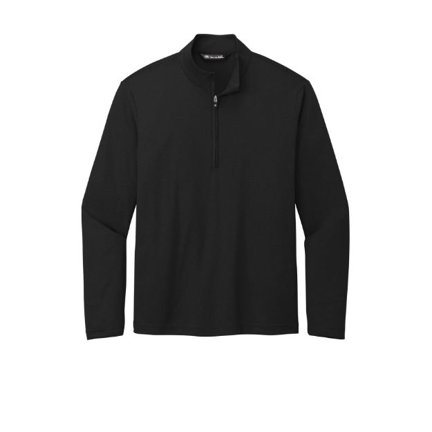 TravisMathew Coto Performance 1-4-Zip TM1MY397 Black