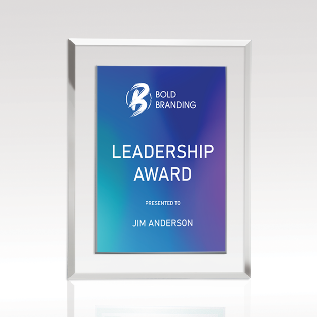 Custom 5" x 7" Acrylic Plaque Award