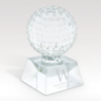 Small Custom Crystal Golf Ball Award