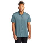 Mercer+Mettle Stretch Pique Full-Button Polo MM1006 ParisianBH