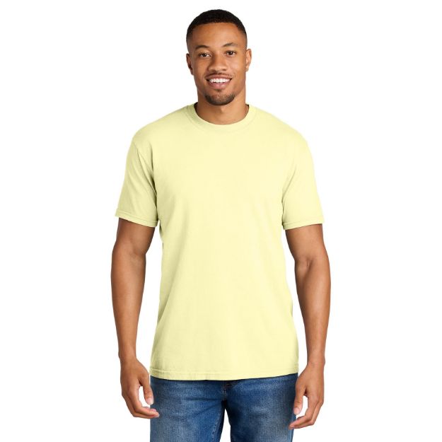 COMFORT COLORS Heavyweight Ring Spun Tee. 1717 Banana