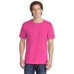 COMFORT COLORS Heavyweight Ring Spun Tee. 1717 Neon Pink